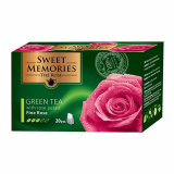 Čaj Zelený čaj s Ružovými lupeňmi 