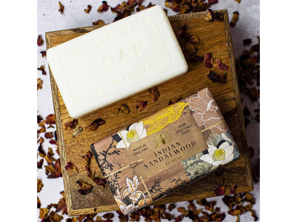 English Soap Company Tuhé mydlo Santalové drevo, 190g