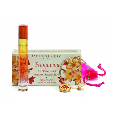 Erbolario Frangipani Parfum 15 ml a náramok, darčekový set