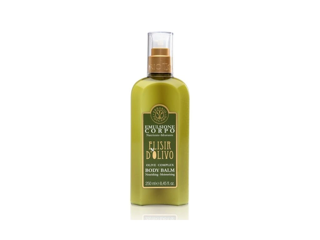 Erbario Toscano Olive Complex telový balzam 250 ml