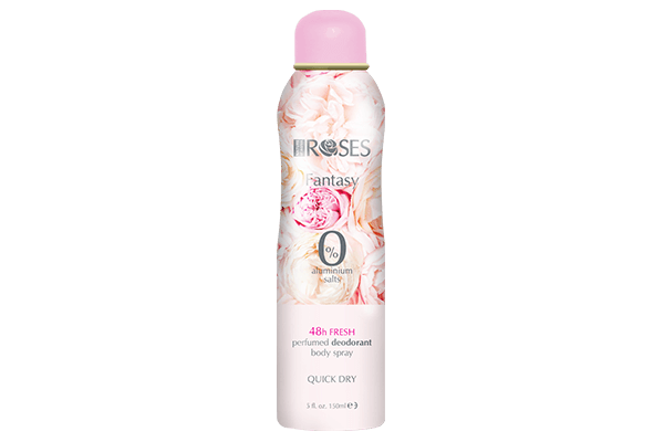 Nature of AGIVA Fantasy deodorant parfum s jemnou vôňou ruží bez hliníkových solí 150 ml