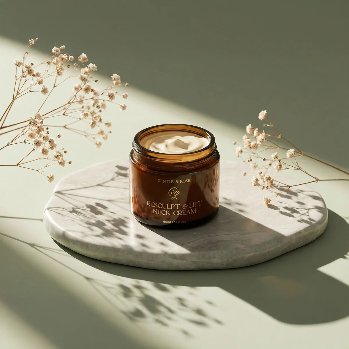 Gentle & Rose Spevňujúci a Liftingový krém na krk a dekolt 60 ml
