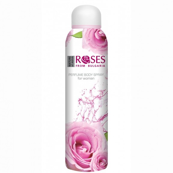 Parfumový dámsky deo spray Nature of AGIVA ROSES,150 ml