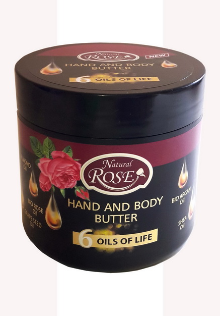 ARSY Maslo na ruky a telo NATURAL ROSE 6 olejov