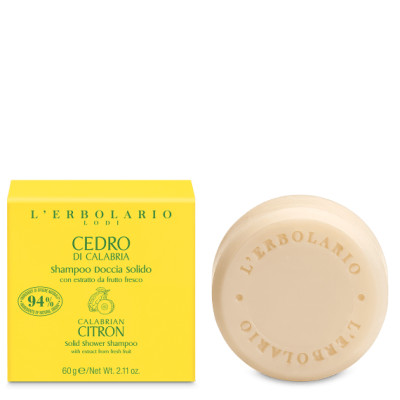 Cedro di Calabria Tuhý šampón na telo a vlasy 60 g