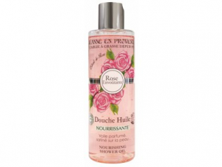 Jeanne en Provence Výživný sprchovací olej Podmanivá ruža, 250 ml