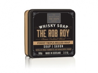 Scottish Fine Soaps Pánske mydlo Whisky The Rob Roy Vermut a Čerešňa Maraschino