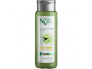 Natur Vital Dermatologický šampon proti mastiacim vlasom s limetkou, 300ml