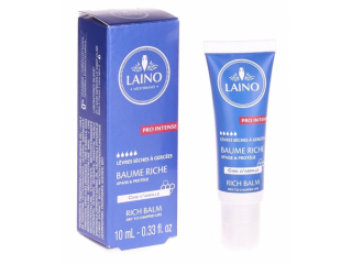 Laino Intenzívny hydratačný balzam na pery Včelí vosk a bambucké maslo, 10ml