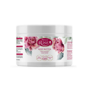 ARSY Telové maslo NATURAL ROSE s Q10,bambuckým maslom a marhuľovým olejom 350ml 