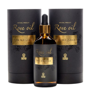 Ružový olej na masáž pokožky LUX 100 ml