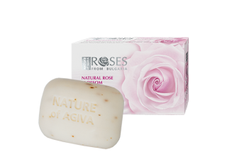 Toaletné mydlo s ružovými lupienkami Bielej ruže 75g