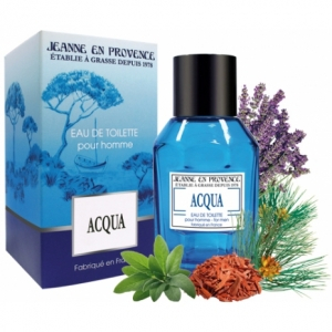 Jeanne en Provence Pánska toaletná voda  AQUA, 100 ml